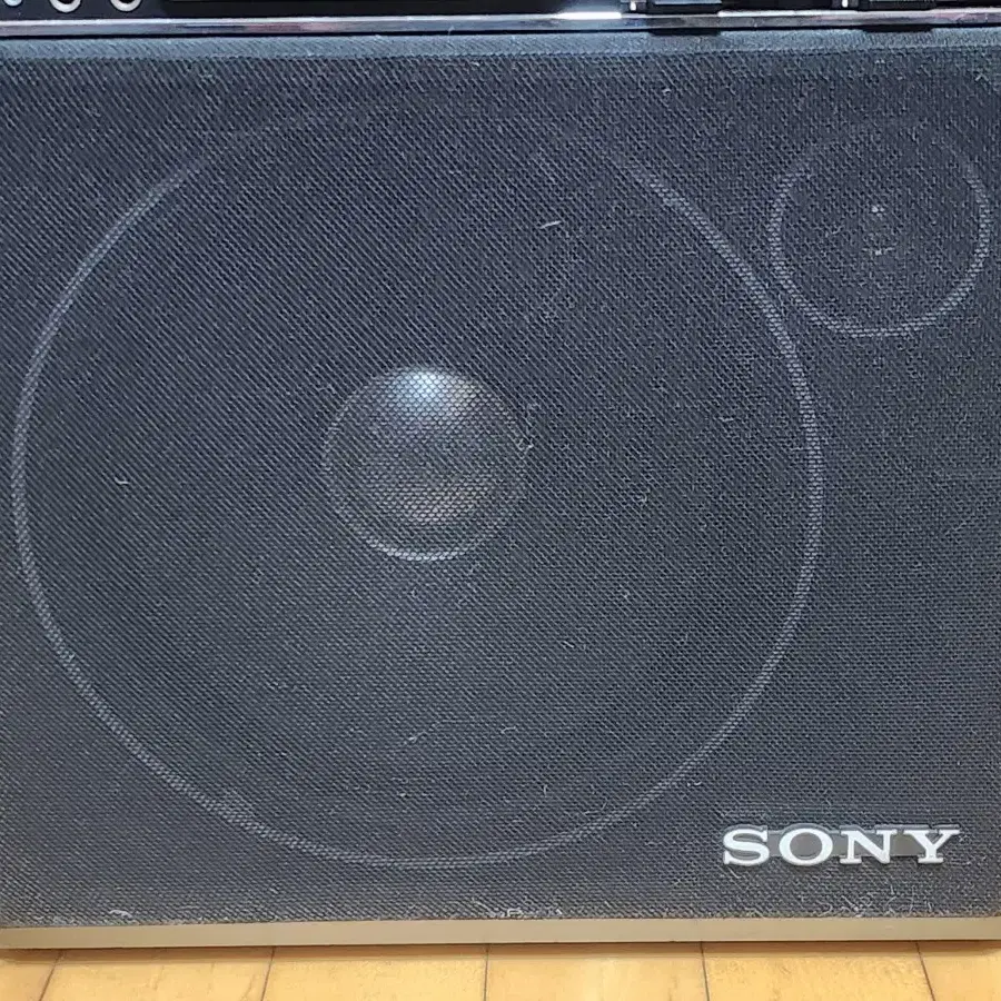 빈티지 레어 소니 SONY KPX-7 오디오 카세트 코더 스피커 시스템