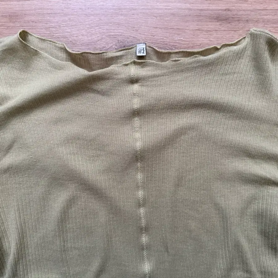 baserange pama long sleeve sage green