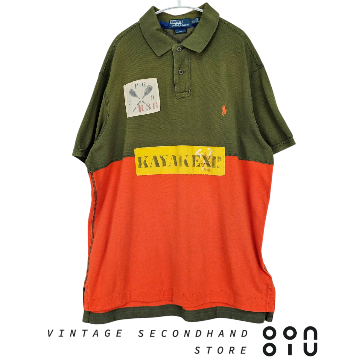 [XL] POLO Ralph Lauren 폴로 랄프로렌 카약 카라 반팔티