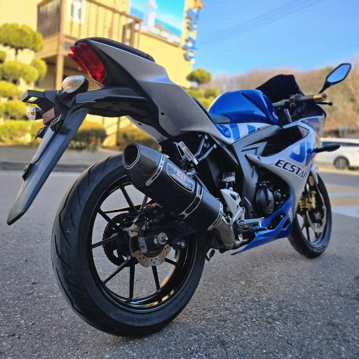 최저가)GSX-R125 21년식정품요시무라구변완 바이크저렴하게 판매합니다