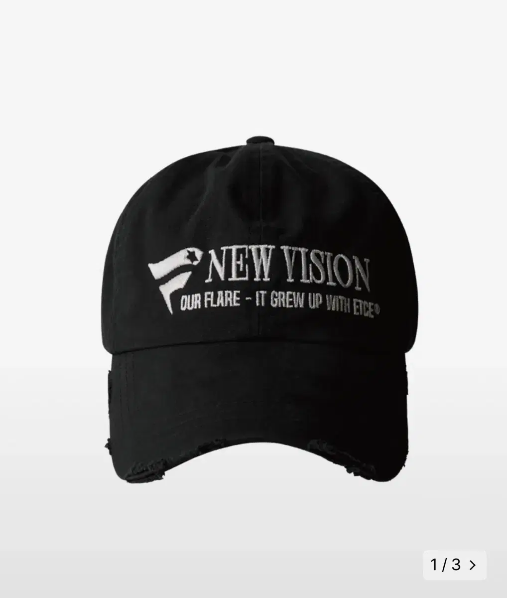 etce 볼캡 NEW VISION DESTROYED WASHED CAP