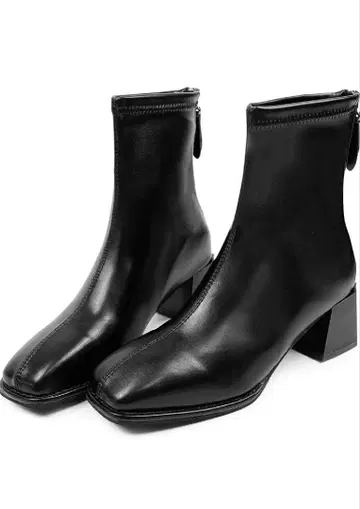 스퀘어형 숏부츠(23.5cm) M