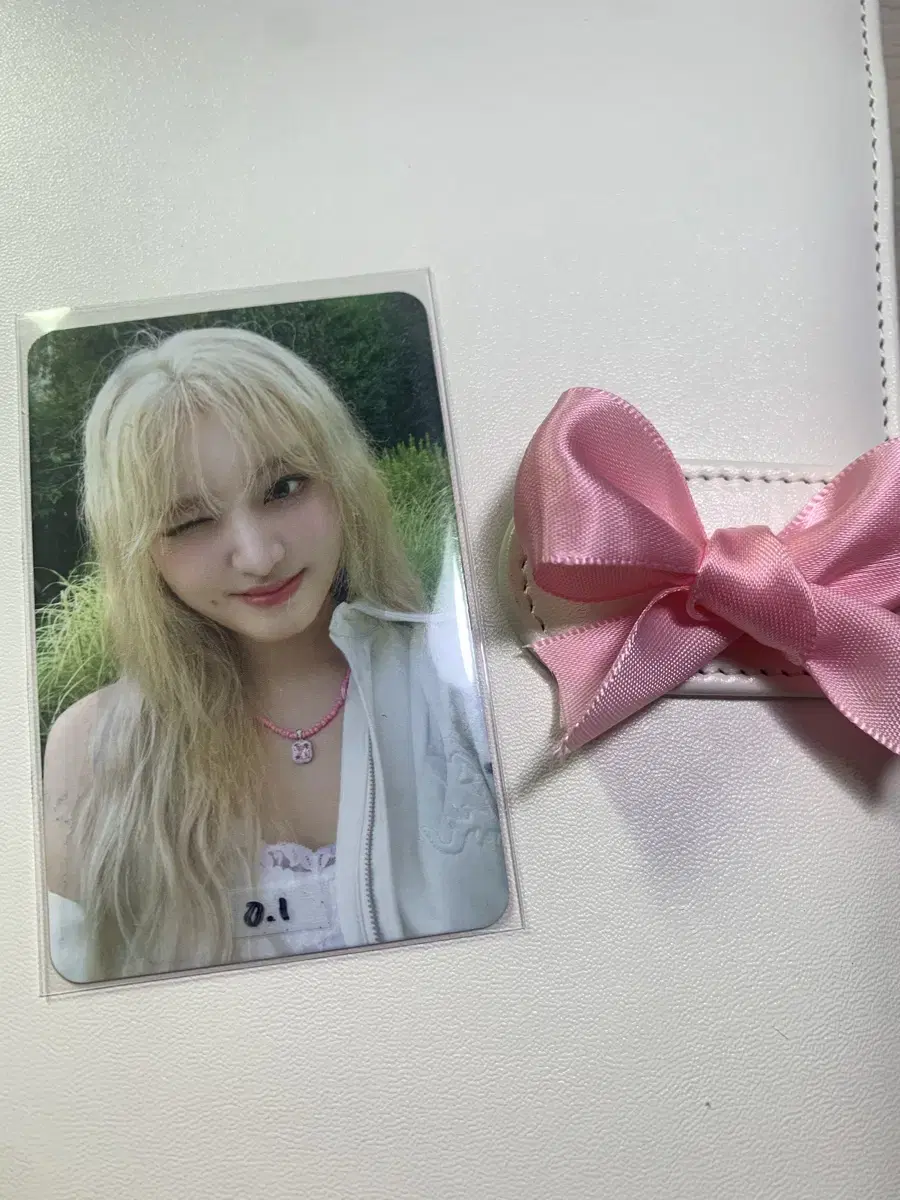 ive liz main album photocard