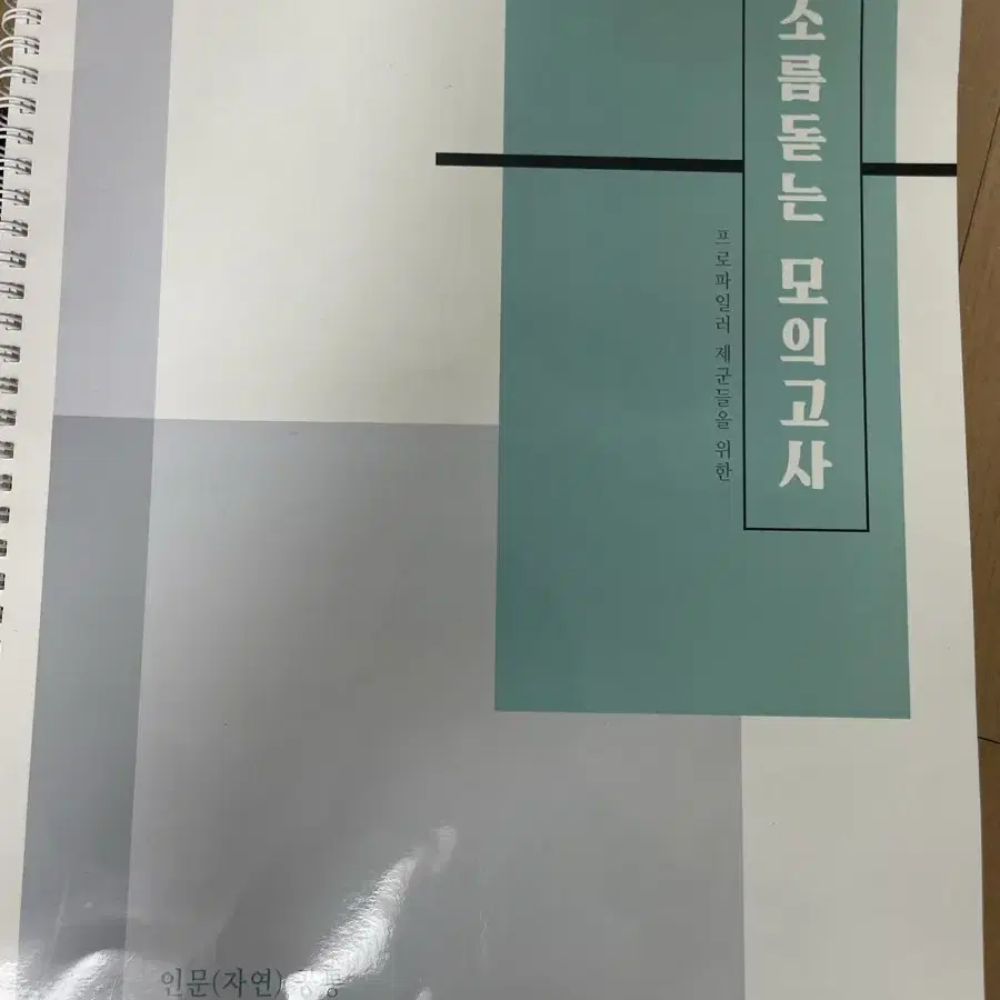 김영 소름돋는 모의고사