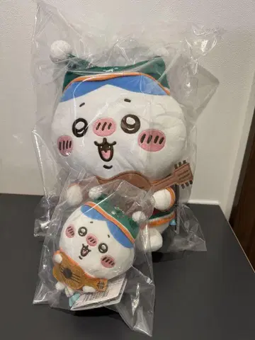 치이카와 애니마이 복권 B상 하치와레 D상 봉제 인형 키링(먼작귀)