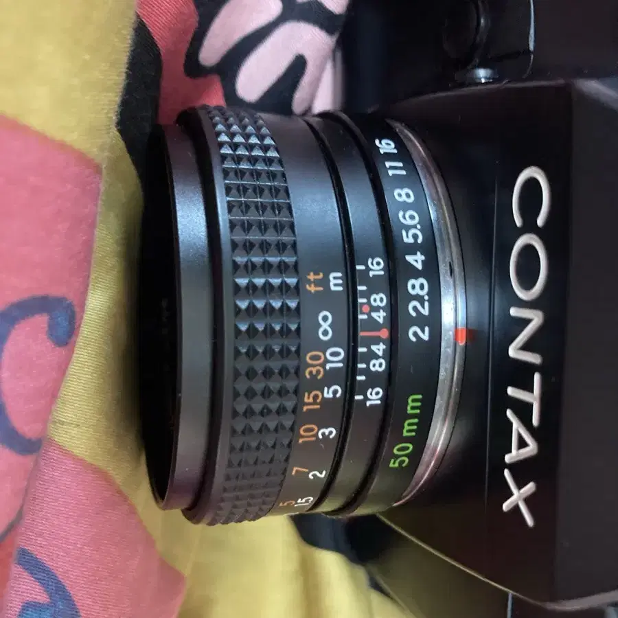 콘탁스 RX ii 와 야시카 50mm M L 2.0 렌즈