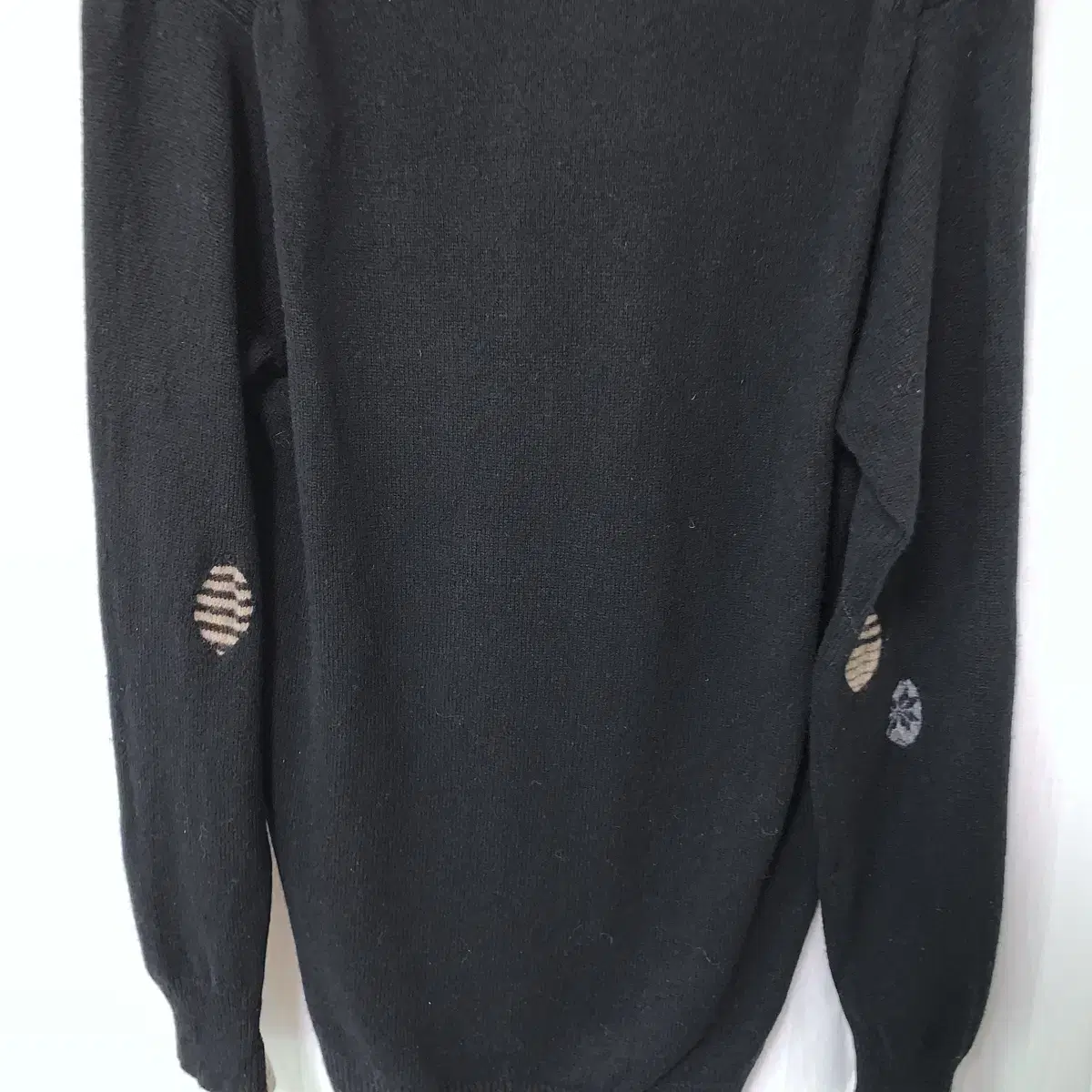 바버 hoodie long knit Black M 니트원피스 영국빈티지