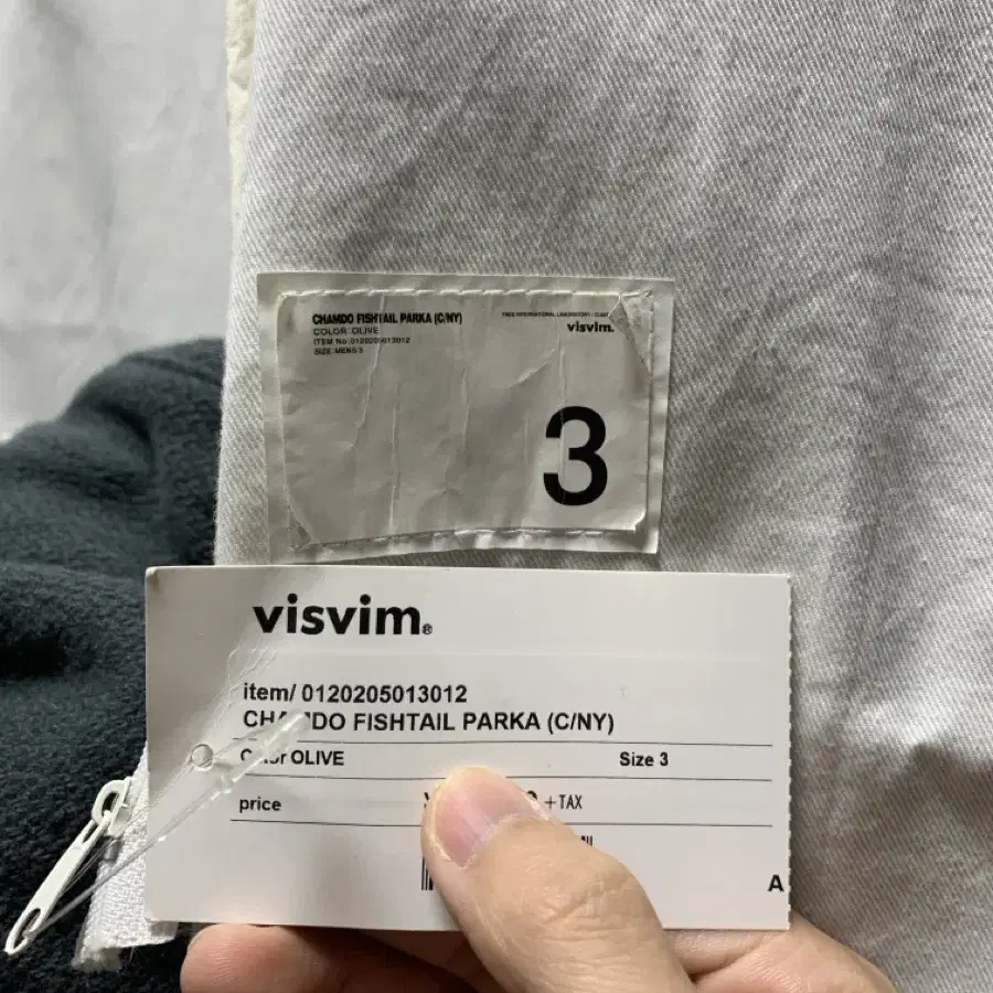 3)visvim 비즈빔 20aw CHAMDO 피쉬테일파카(C/NY) 참도