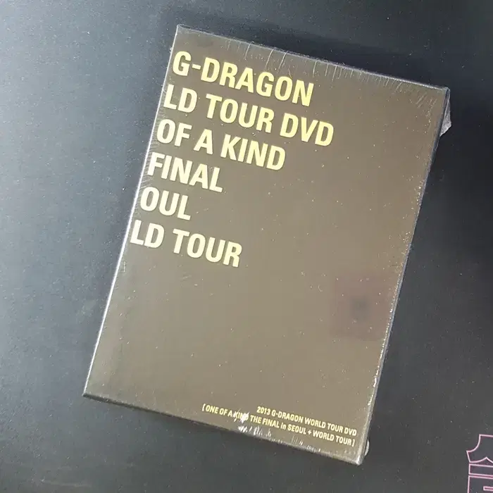 지드래곤 - 2013 World Tour 홍보용 DVD 새제품