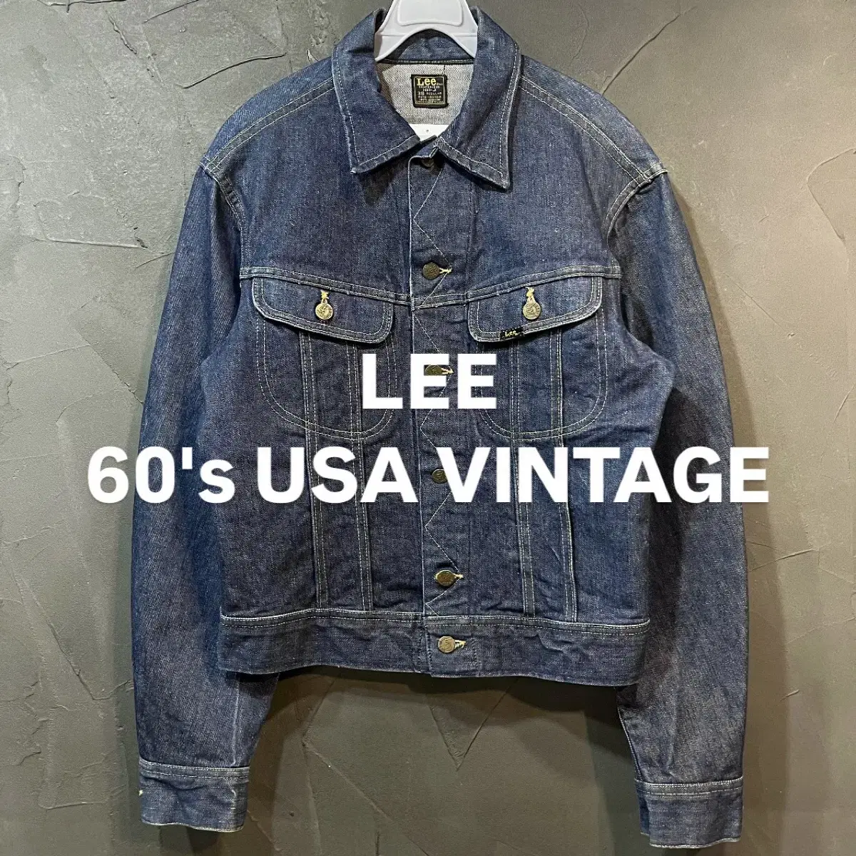 [38] LEE USA VINTAGE 70s 리 빈티지 데님 자켓