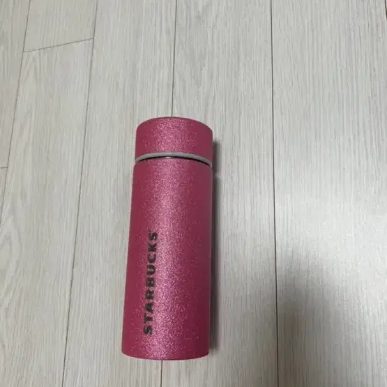 스타벅스 텀블러 핑크 355ml 글리터