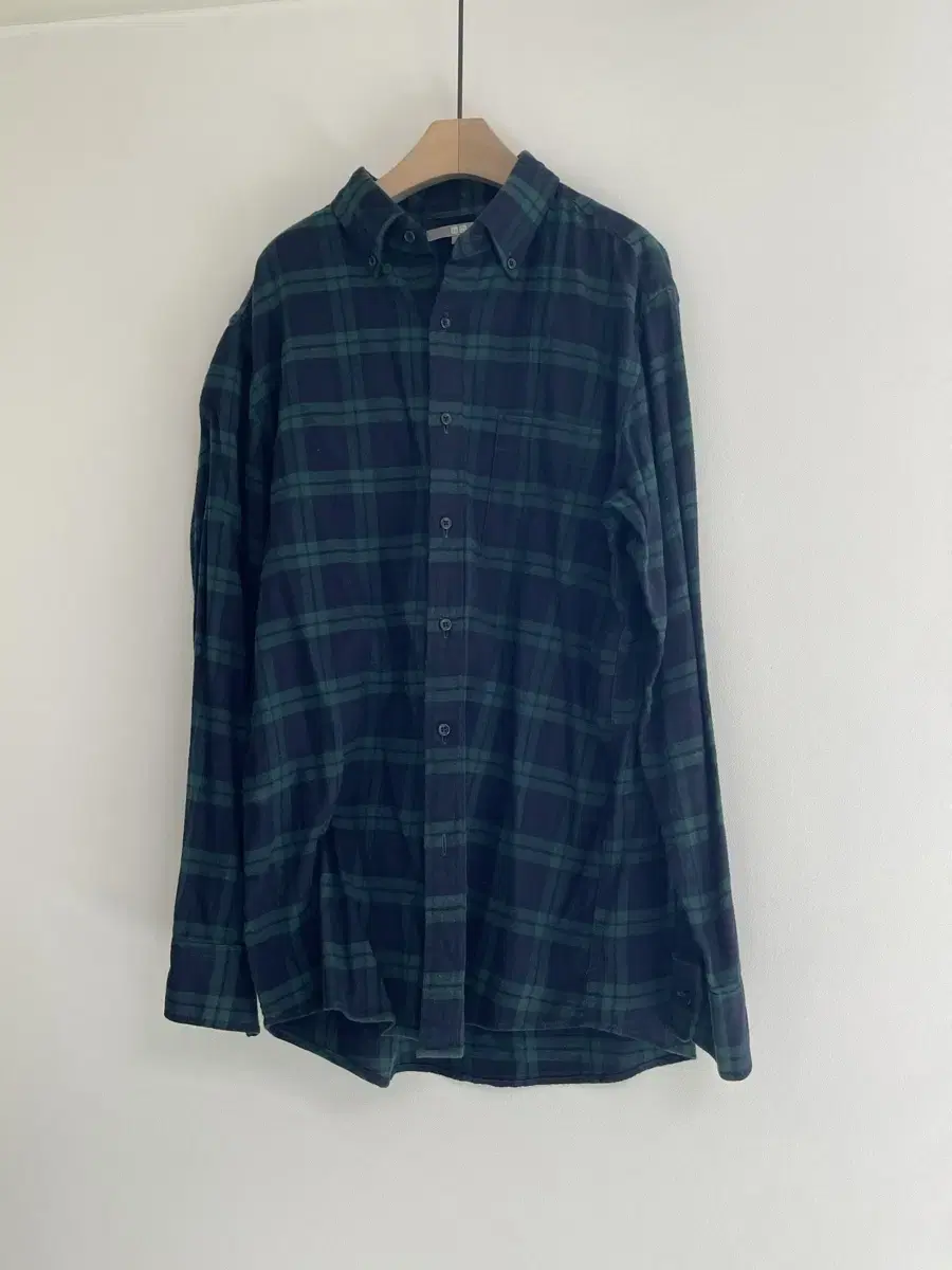 UNIQLO Black Watch Tartan Check Shirt