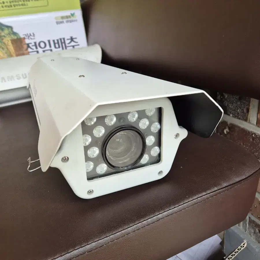 한화테크윈 차량번호식별 감시카메라 (cctv)