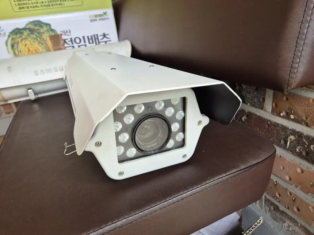 한화테크윈 차량번호식별 감시카메라 (cctv)