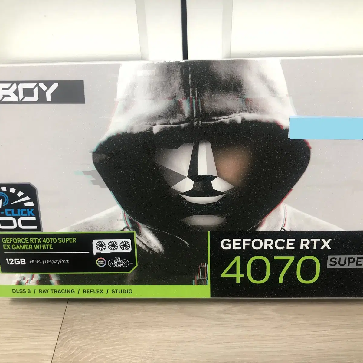 미개봉) RTX 4070 SUPER EX GAMER WHITE OC