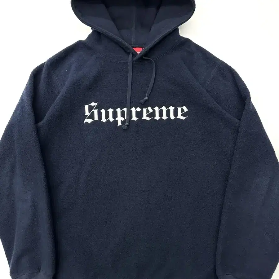 Supreme 슈프림 A/W 리버스 플리스 올드 네이비 후드티