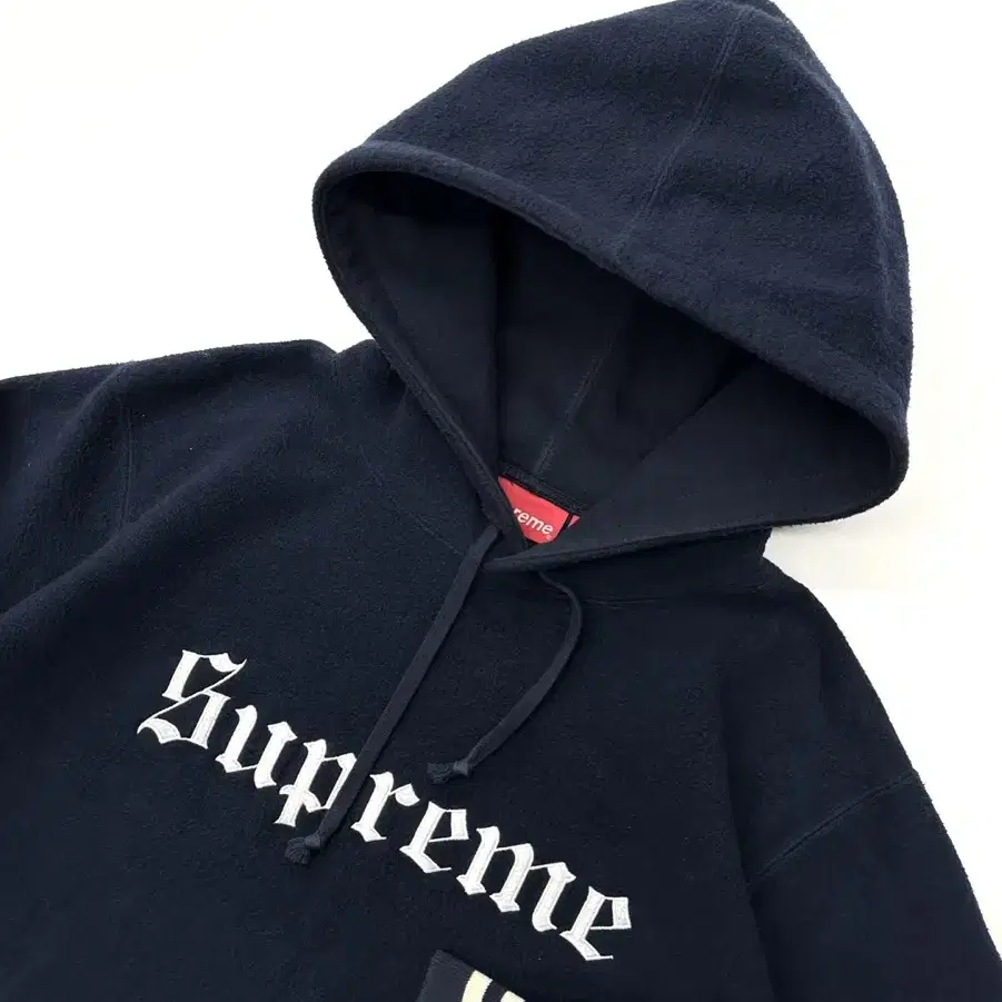 Supreme 슈프림 A/W 리버스 플리스 올드 네이비 후드티