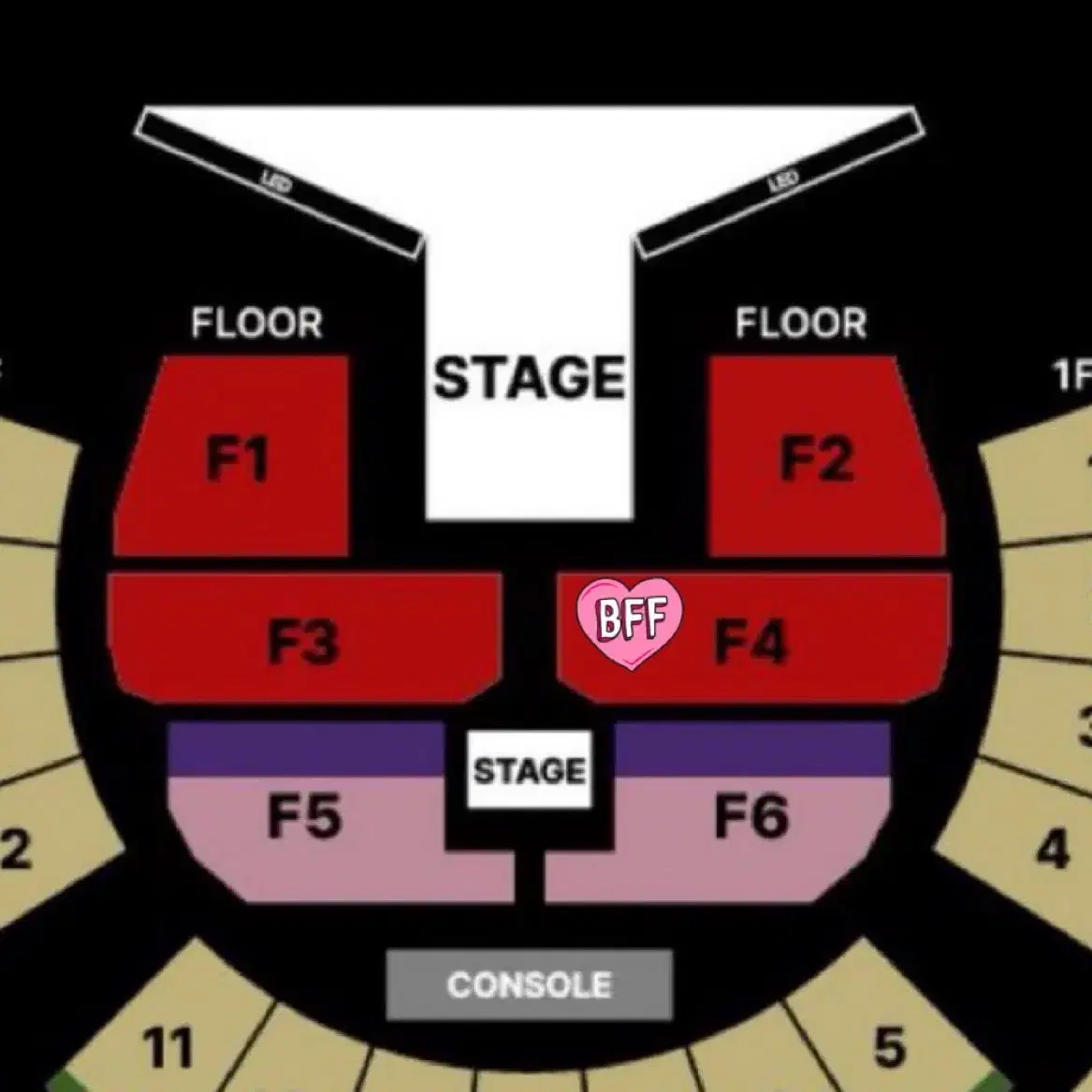 제이홉 콘서트 첫콘(2/28) vip 스탠딩 f4 9n번대 양도