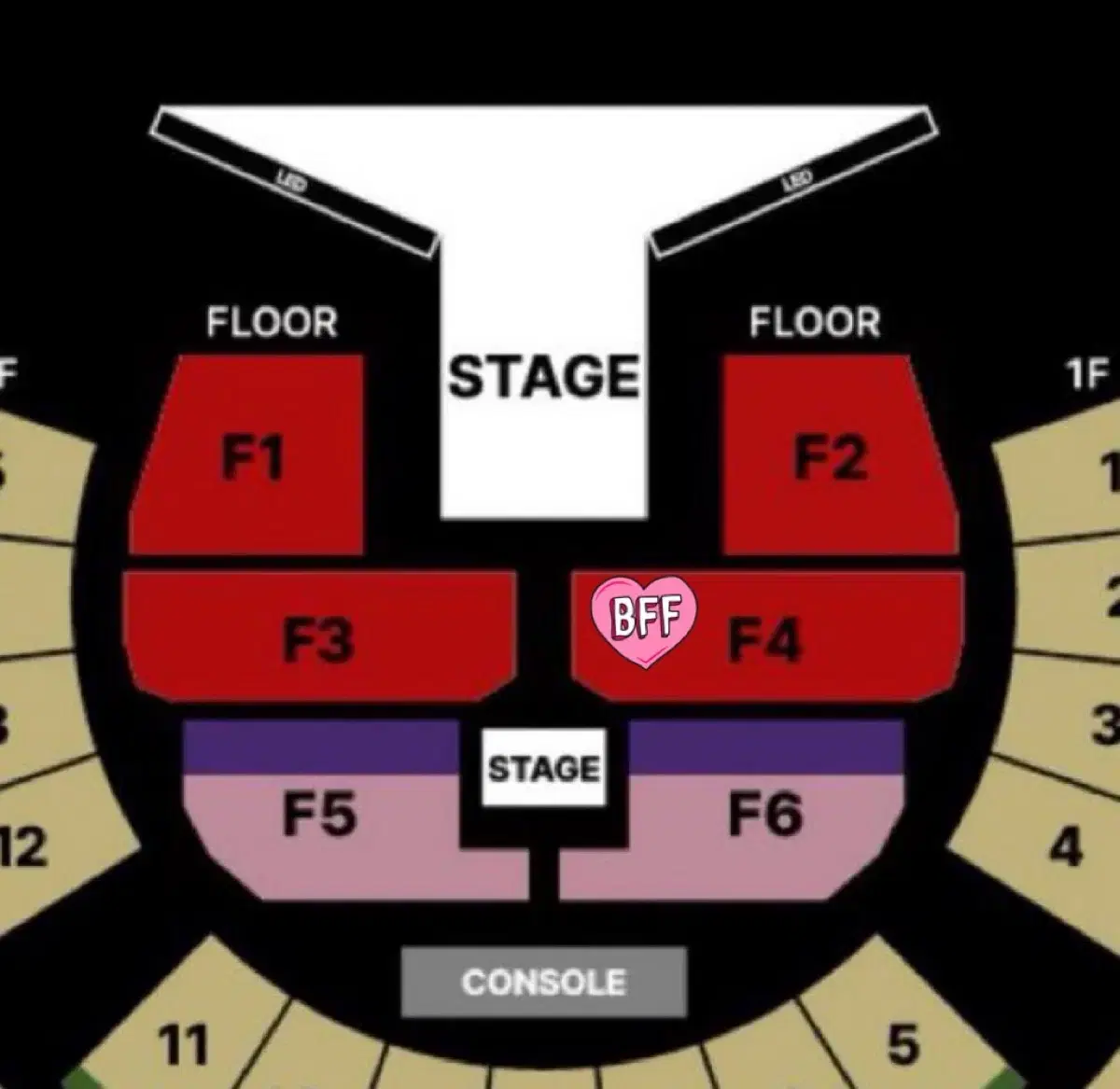 제이홉 콘서트 첫콘(2/28) vip 스탠딩 f4 9n번대 양도