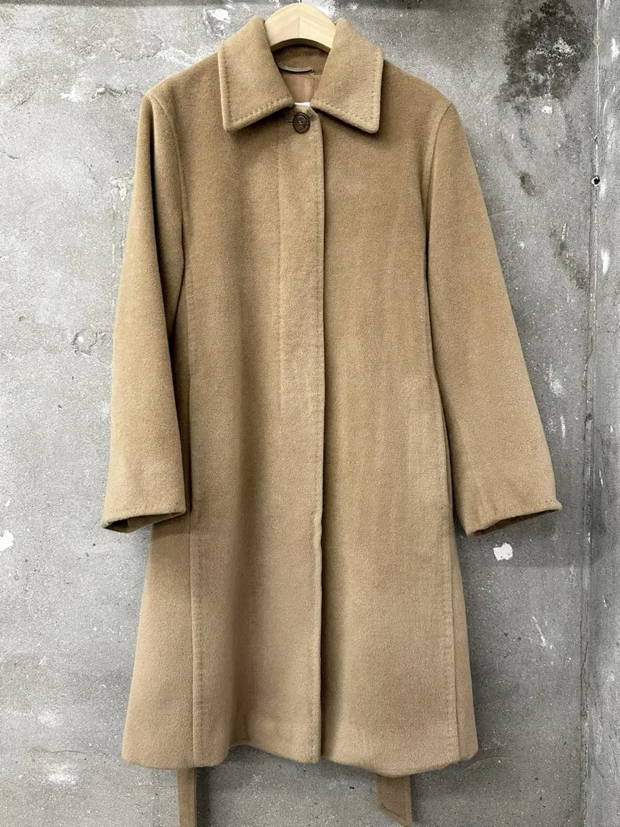 Max Mara 막스마라 카멜 울 캐시미어 롱 코트