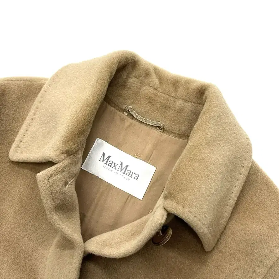 Max Mara 막스마라 카멜 울 캐시미어 롱 코트