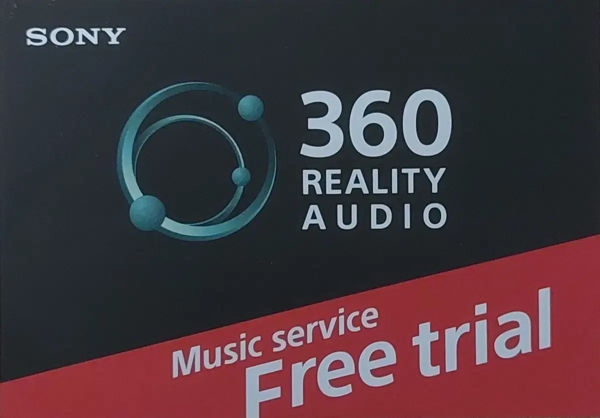 sony 360 reality audio 이용권