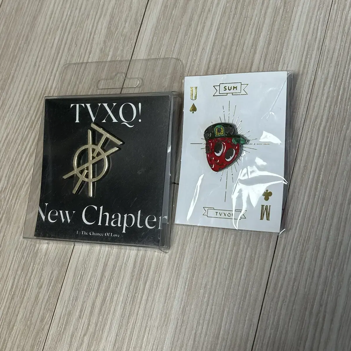 동방신기 TVXQ 뱃지 판매