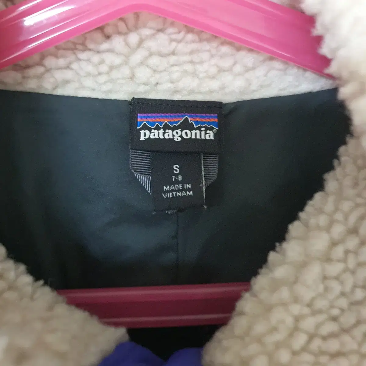 파타고니아 PATAGONIA 키즈 레트로 플리스 뽀글이 재킷