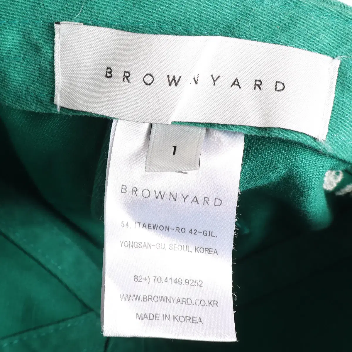 브라운야드 BROWNYARD 캡 모자