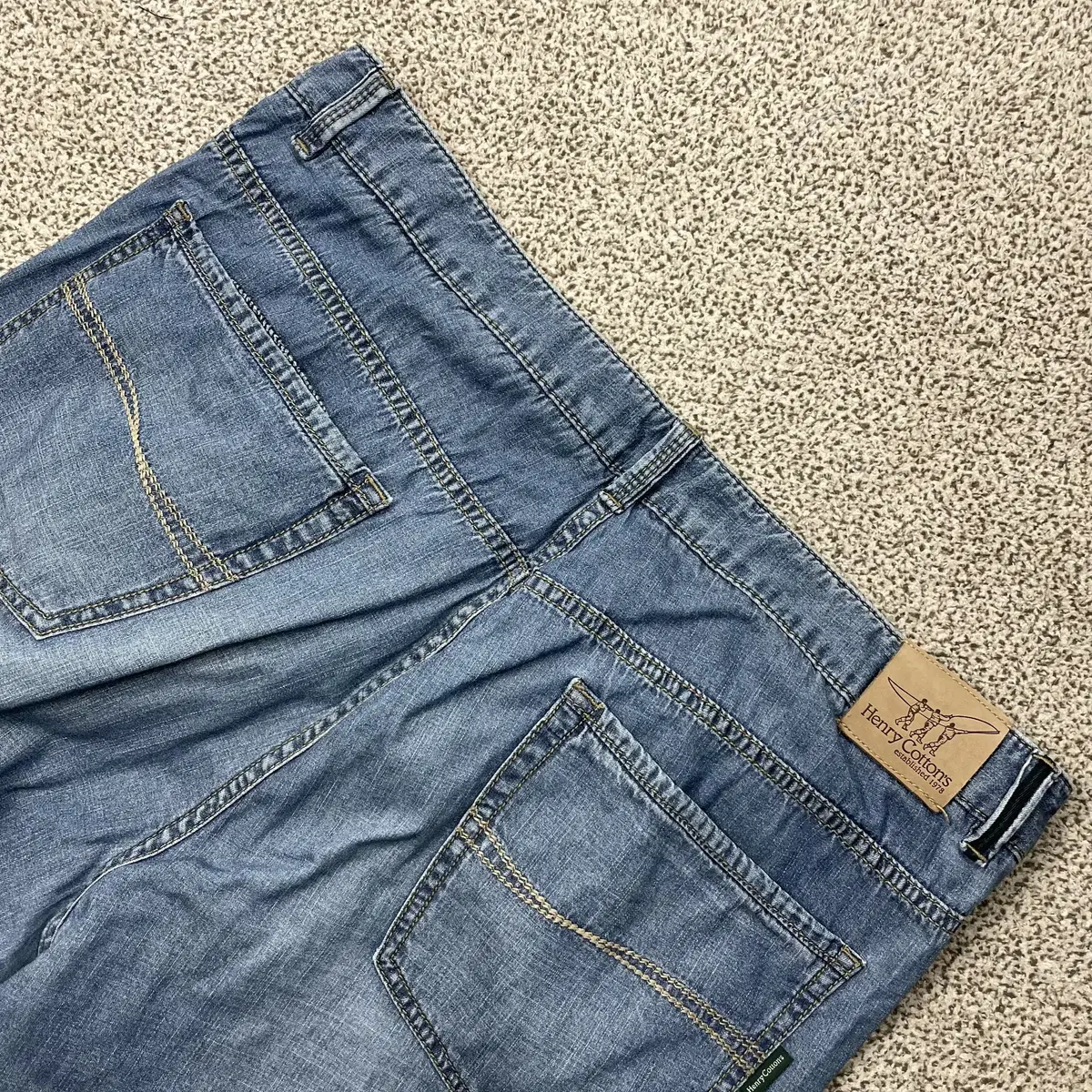 Henry Cotton Denim Jeans 37 .250115