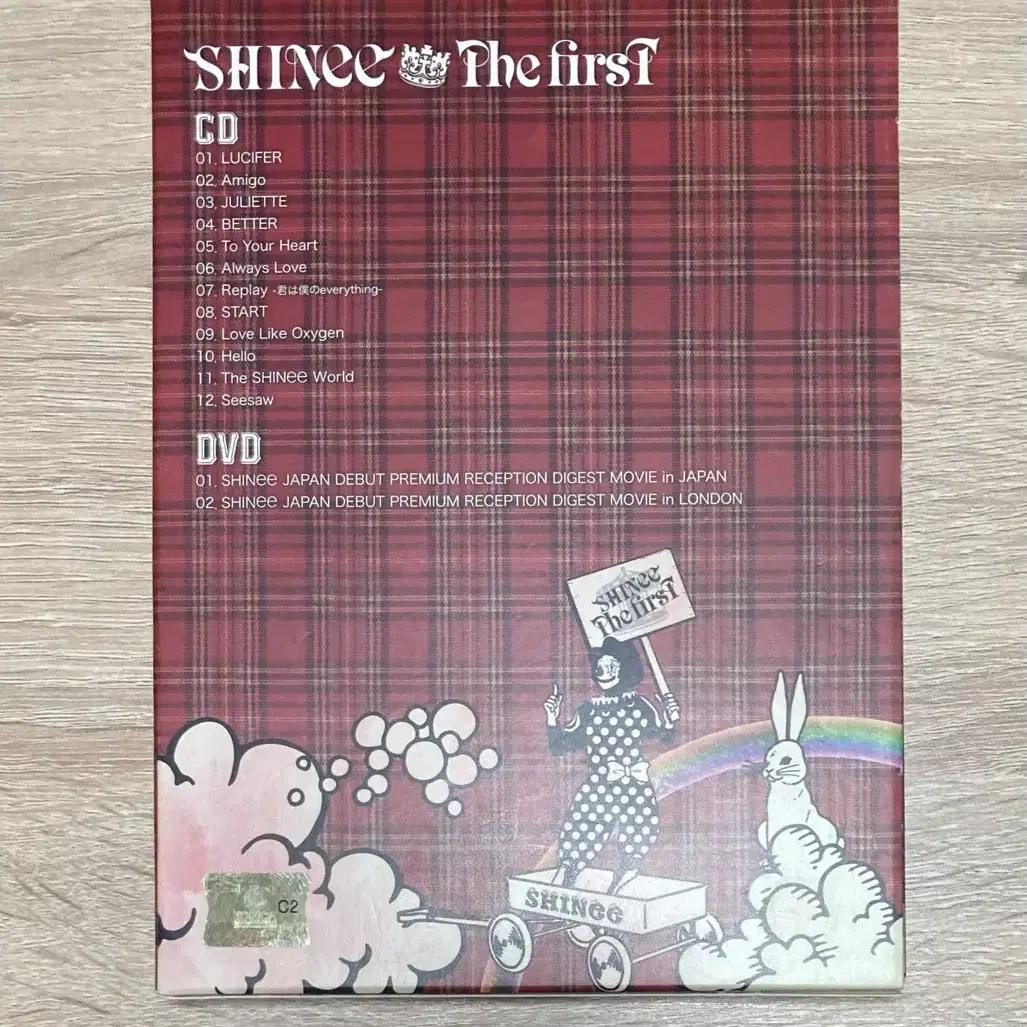 샤이니(SHINee) The First [CD+DVD] 일본한정반 판매