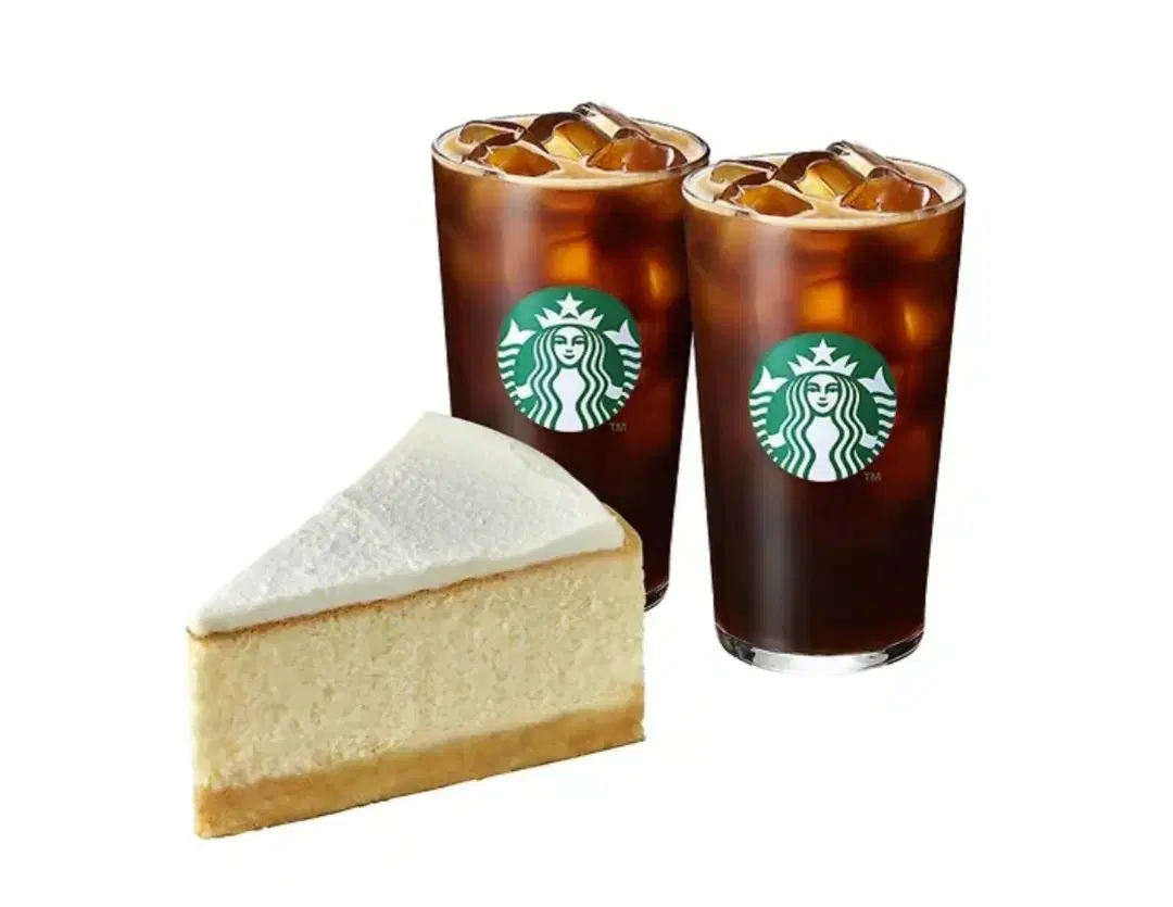 2 Lightning Fei Americano + Cloud Cheesecake Starbucks Set