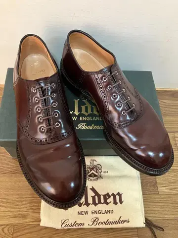 알든 코도반 알든 안장 신발 5996 7.5D