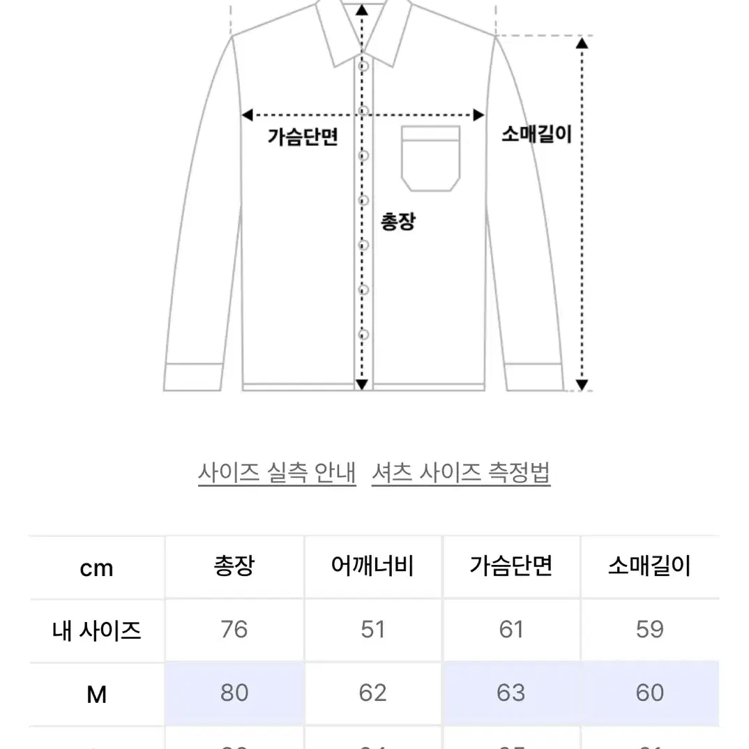 새상품 시그니처 체크셔츠