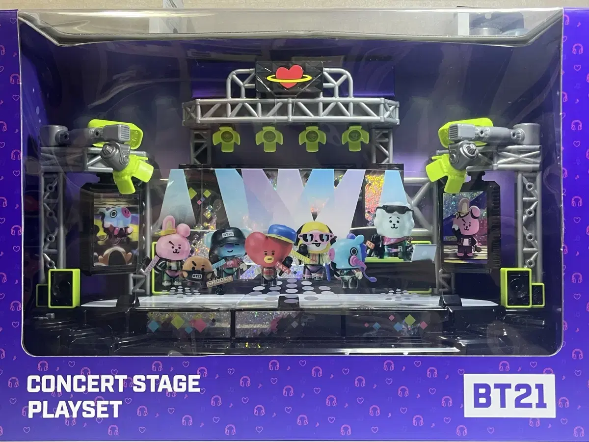 BT21 콘서트 스테이지 플레이세트