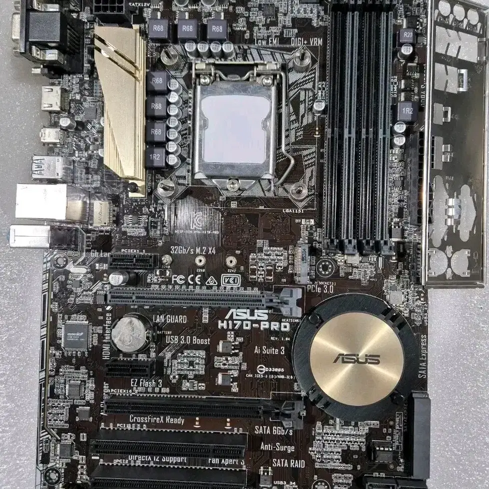 메인보드 ASUS h170-pro