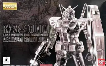 아시아 한정판 건담 RX-78-2 건담 프라모델 MG 1/100 투명