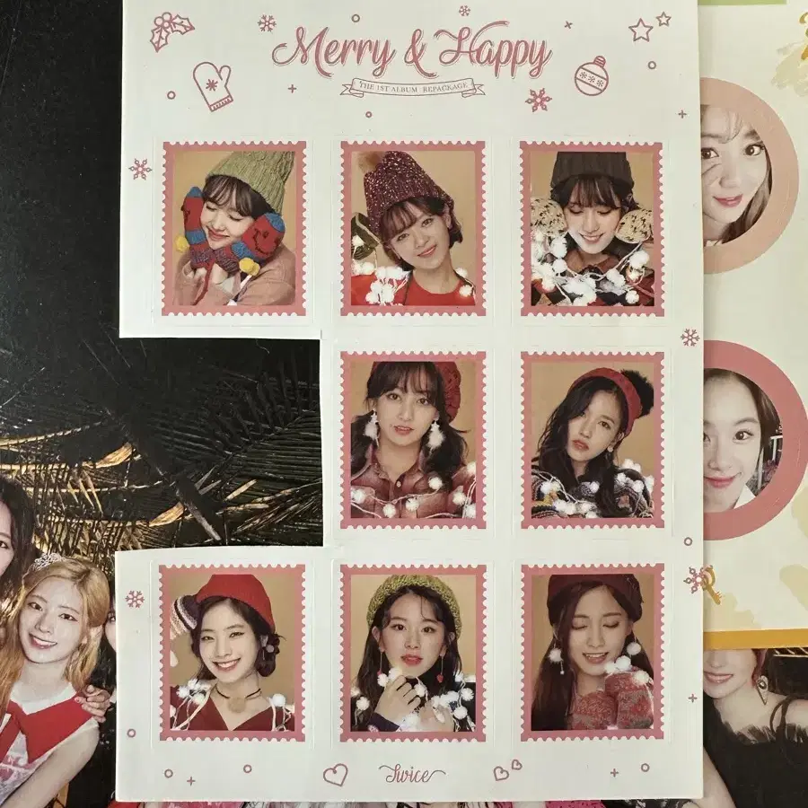 트와이스 메리해피 구성품 merry&happy