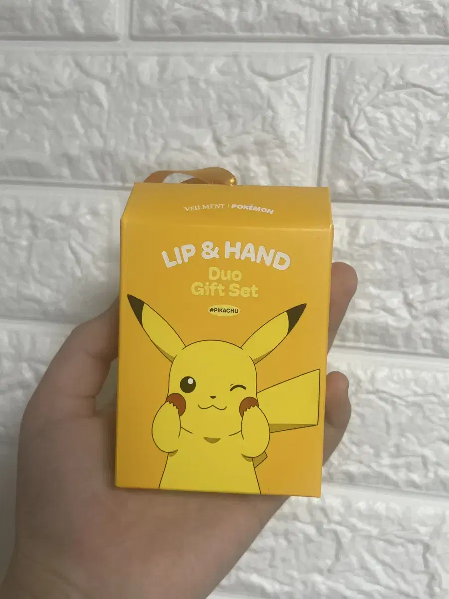 Pikachu Sweet Fruity Lip Balm & Hand Cream