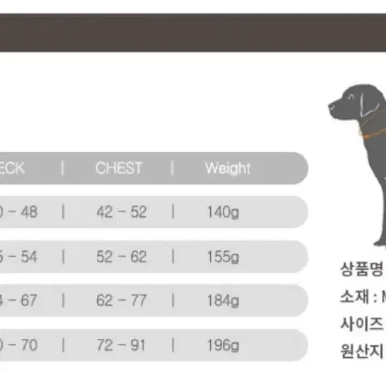 <미개봉새상품> 강아지 하네스 가슴줄 대형견 하네스 진돗개 하네스