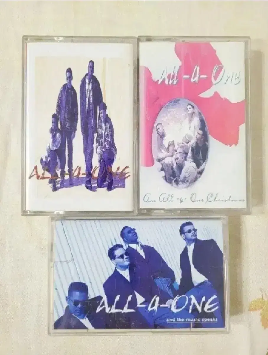 올포원(ALL-4-ONE) 카세트테이프 모음 -가격내림-