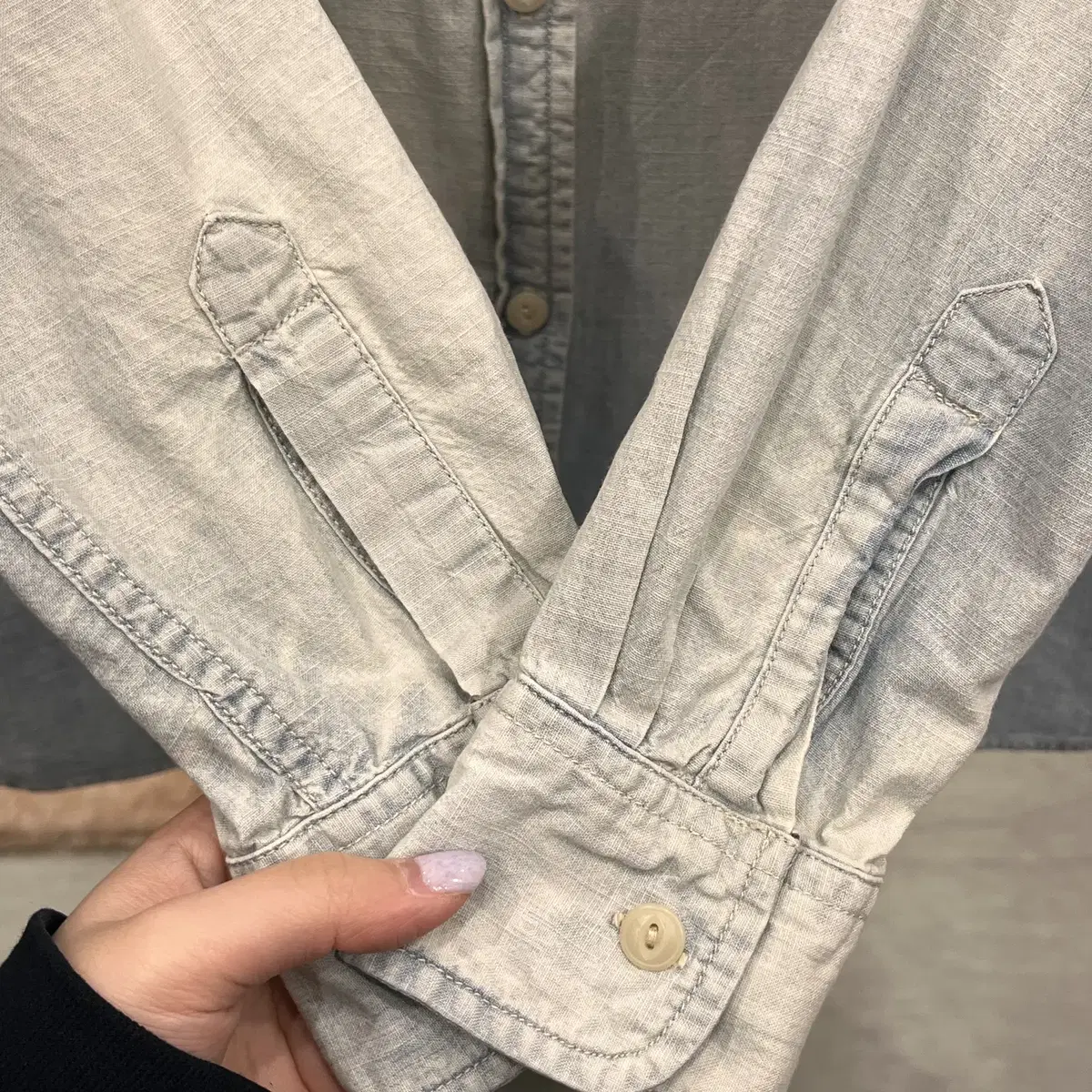 Denim & Supply 데님앤서플라이 성조기 데님 셔츠