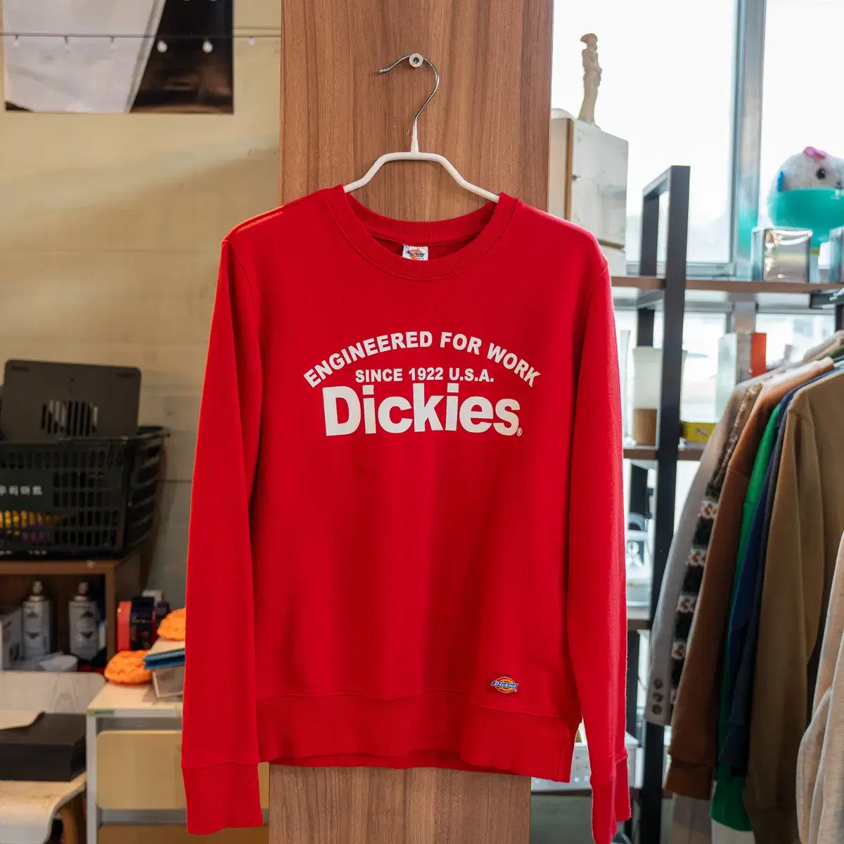 여성 Dickies 맨투맨 S사이즈