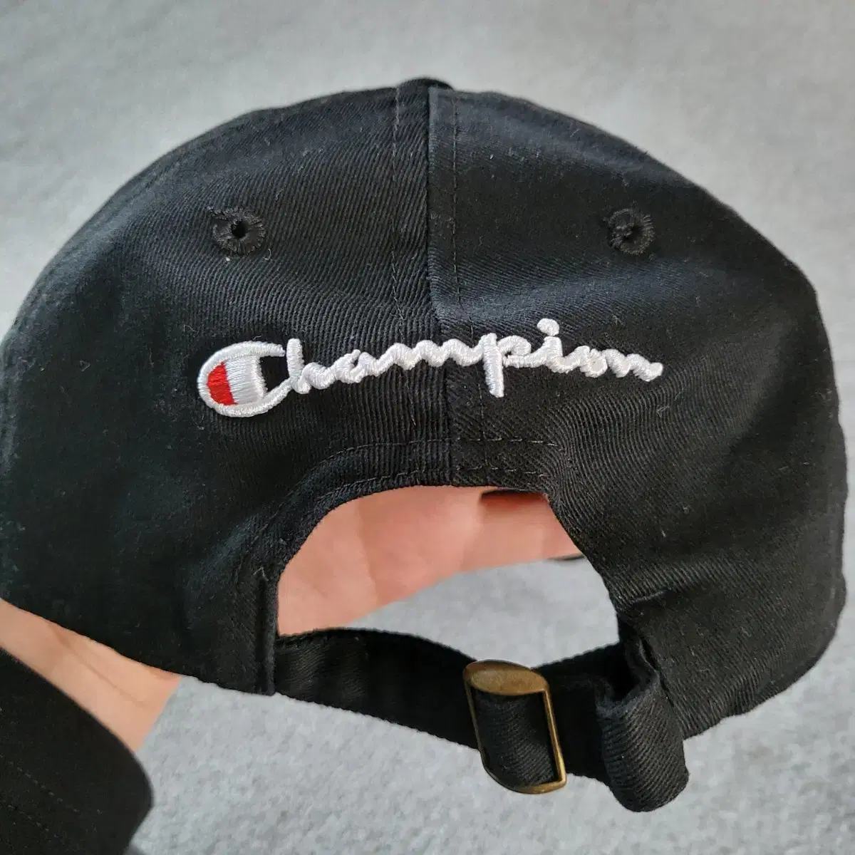 Champion 챔피온 볼캡 블랙