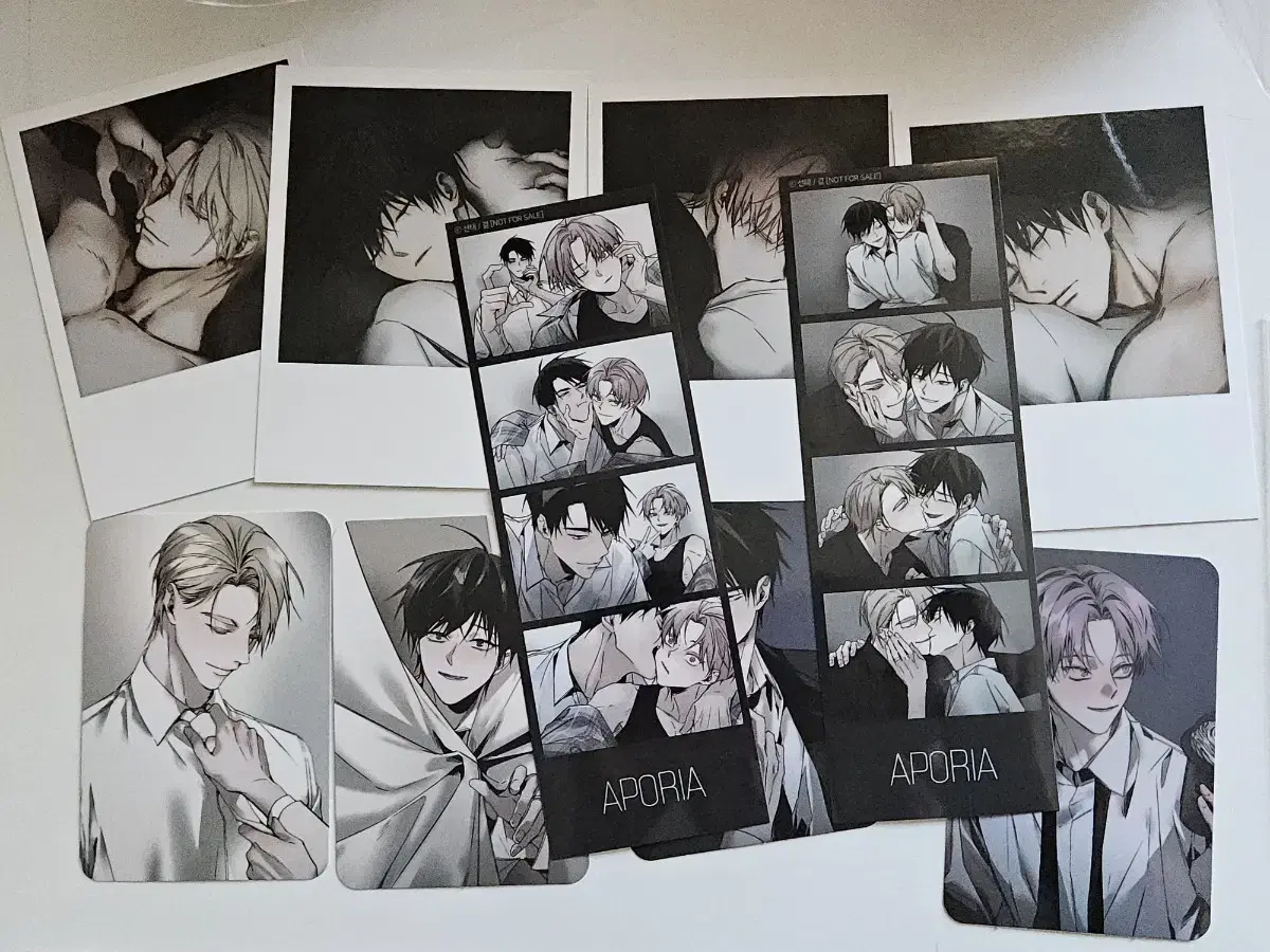 Aporia Webtoon photocard Four-panel Polaroid