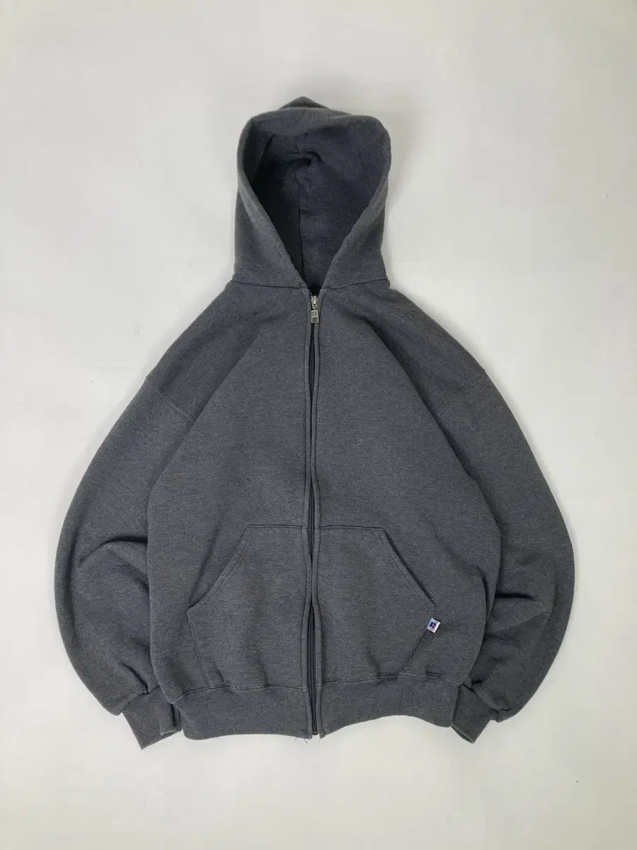 90s Russell Zip Up Hoodie