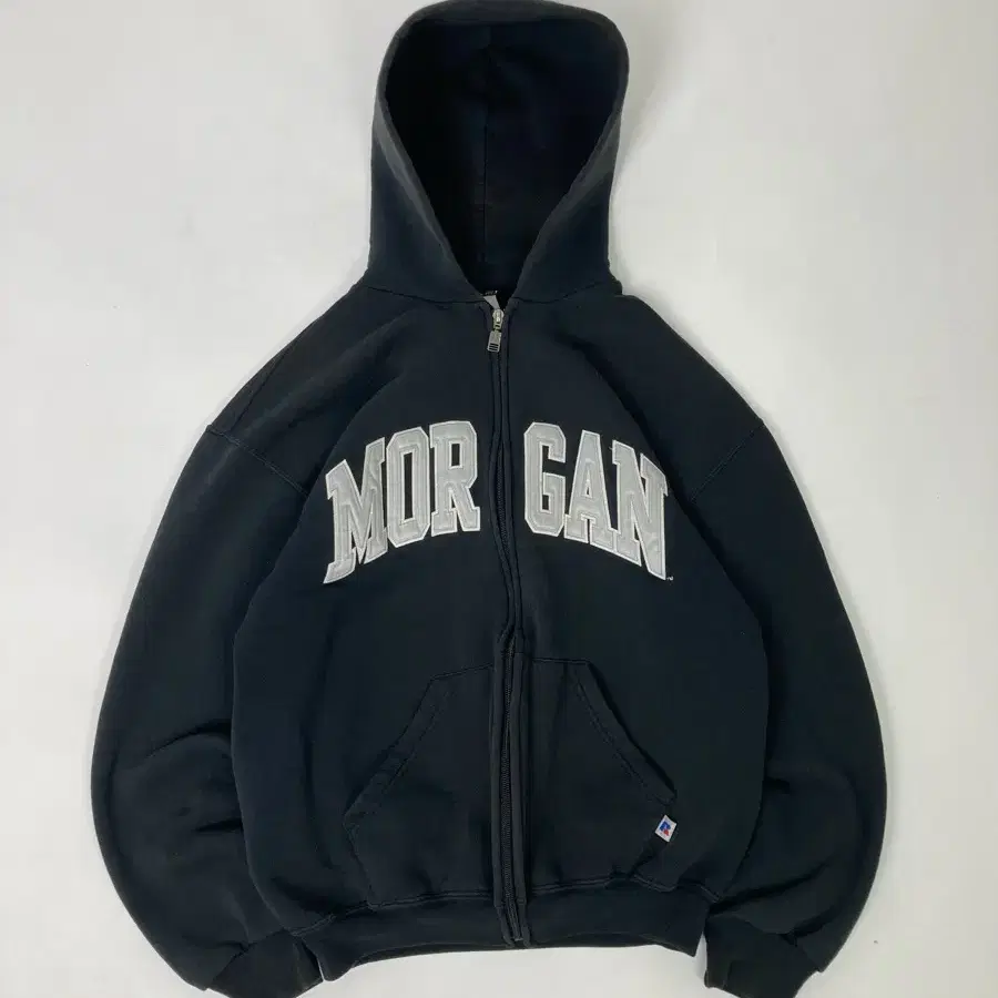 90s Russell Zip Up Hoodie