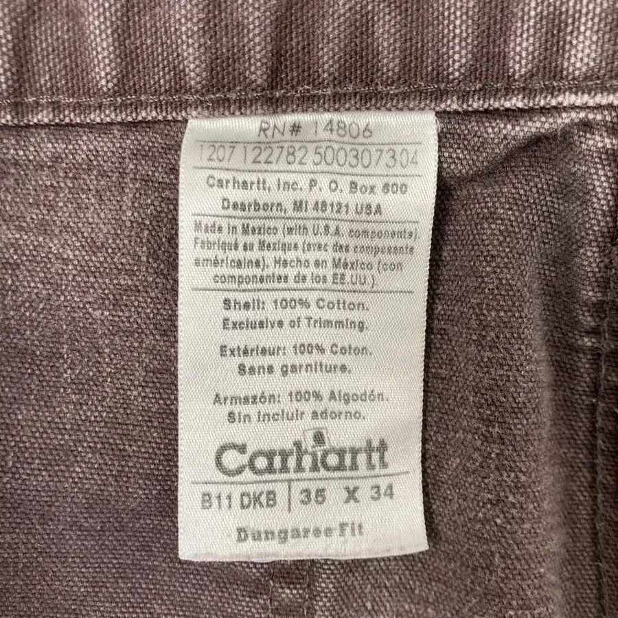 00s Carhartt Single Knee Work Pants