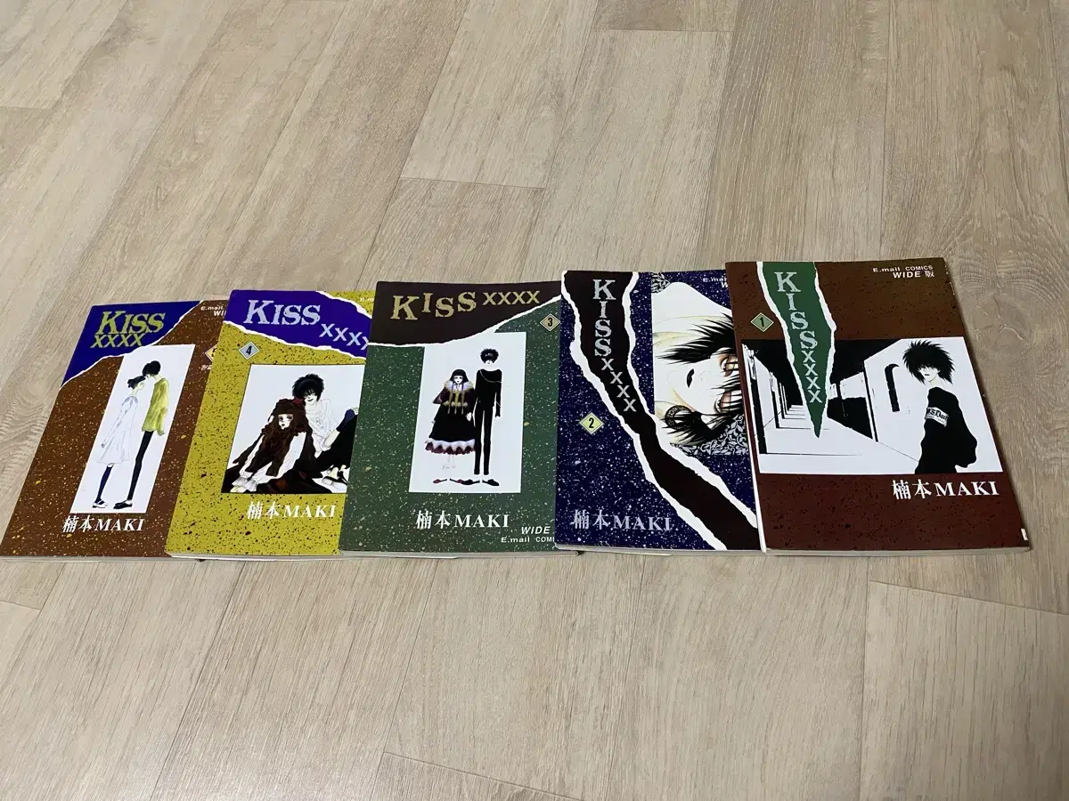 KISS XXXX 1-5 (완결) 판매