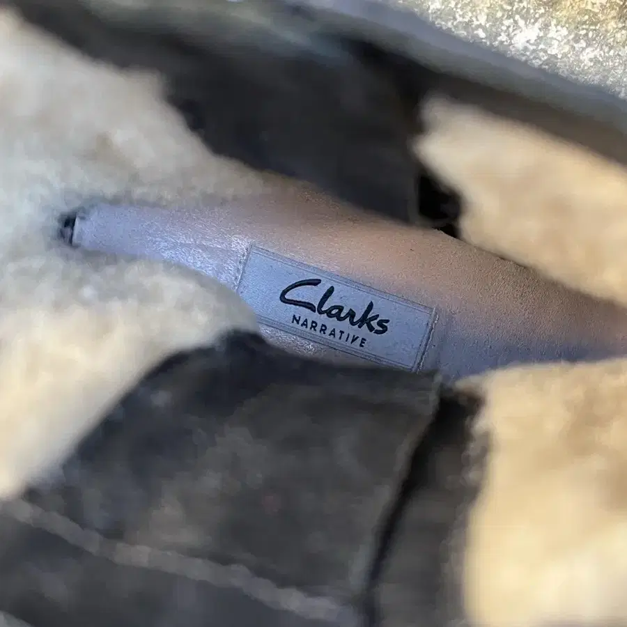 Clarks 레더 앵클 부츠